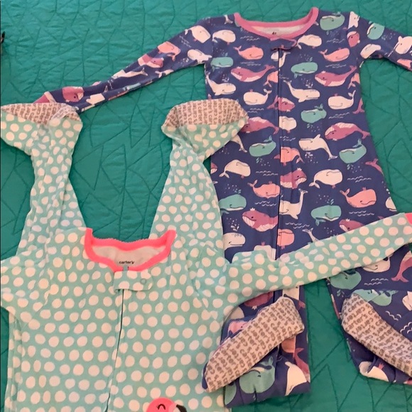 NWT Carter’s footie pajamas 4t - Picture 4 of 4